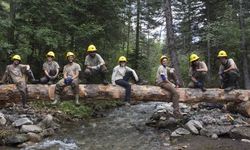 Southwest Conservation Corps Crew Photo Columbine Canyon