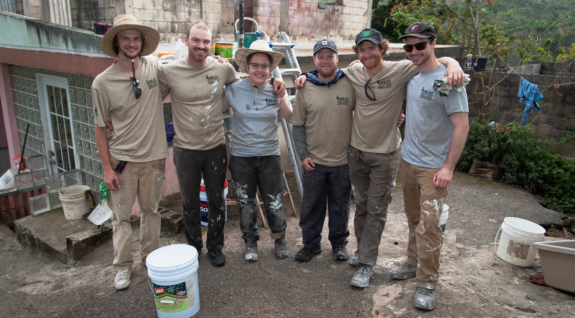 Great Appalachian Valley Conservation Corps Group Photo in Puerto Rico