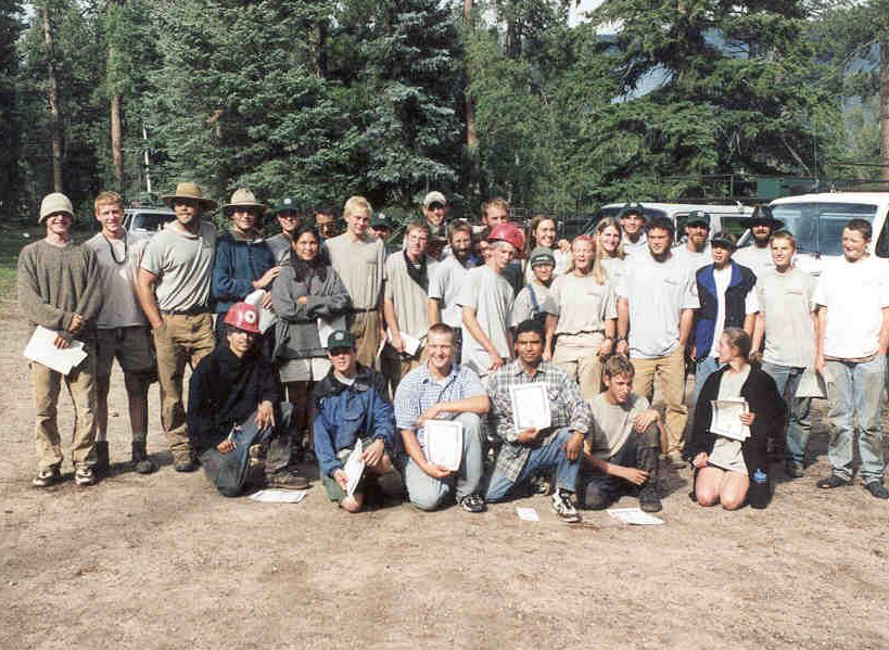 One of our First Crews wrapping up their field season!