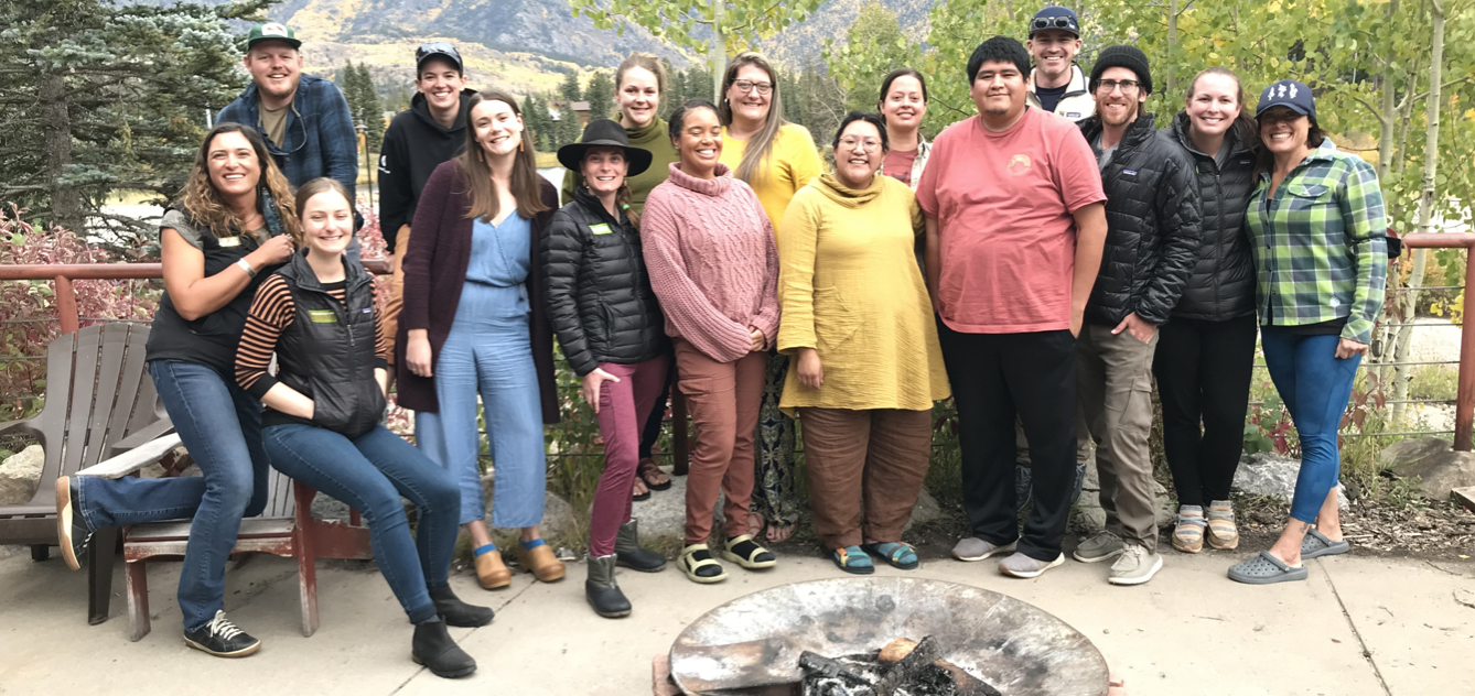 Leadership Journey Group Photo in front of Colorado Mountains